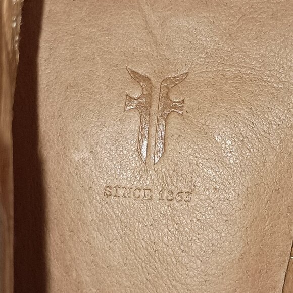 Frye Reina Black Leather Pointed Toe Ankle Booties Women’s 8M - Picture 12 of 13